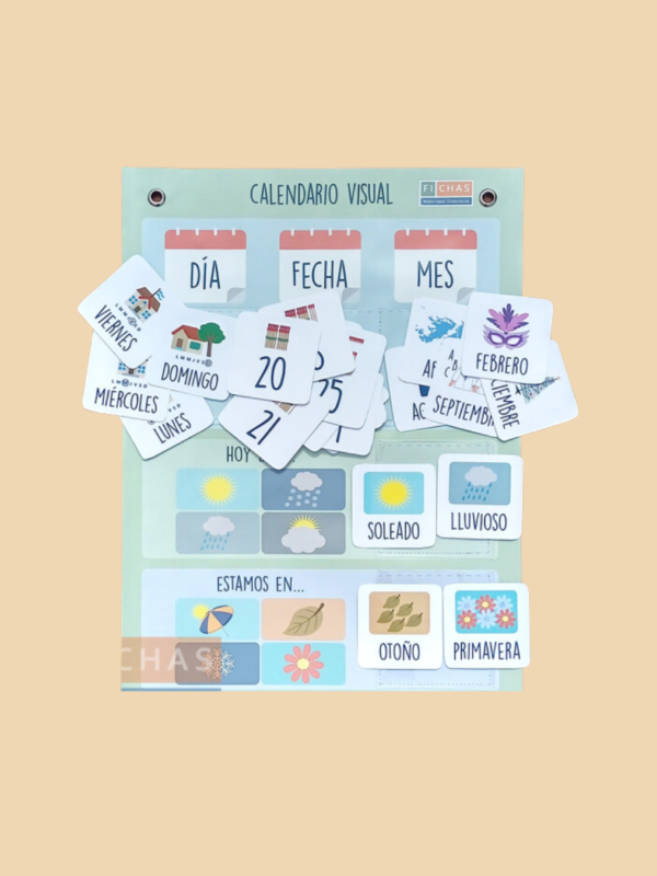 Calendario visual